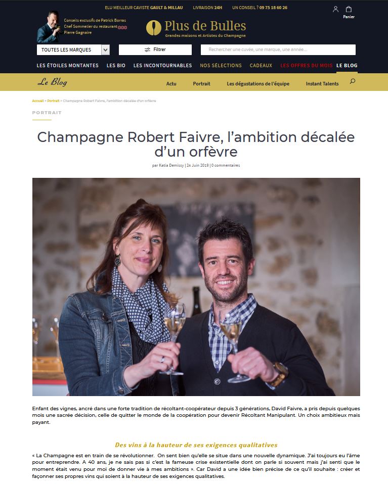 PLUS DE BULLES : Par Katia DEMISSY